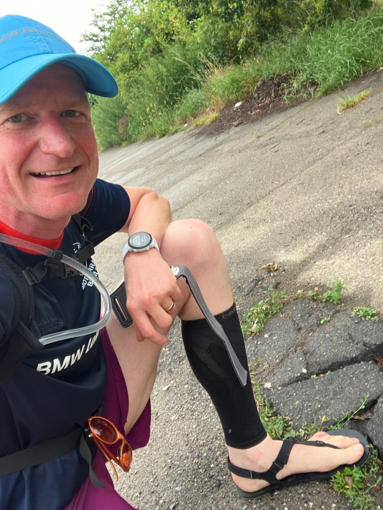 Axel HIrtzbruch bei einem langen Lauf in Potsdam-Mittelmark.